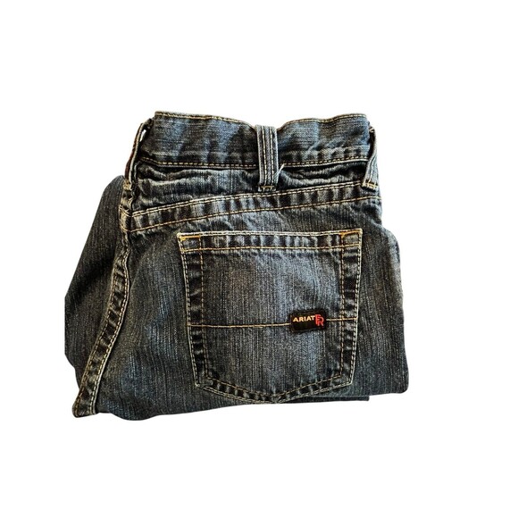 ARIAT  M3 FR Jeans Mens Tag Sz 38/30 Loose Stackable Straight Leg 10014449 - Picture 1 of 8